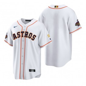 Houston Astros White 2023 Gold Program Jersey