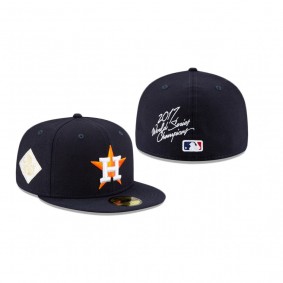 Houston Astros Navy World Champions 59FIFTY Fitted Hat