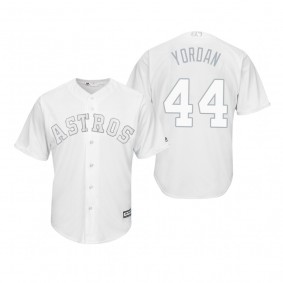 Houston Astros Yordan Alvarez Yordan White 2019 Players' Weekend Replica Jersey