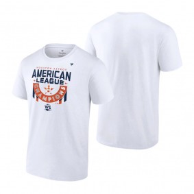 Houston Astros White 2022 American League Champions Locker Room T-Shirt