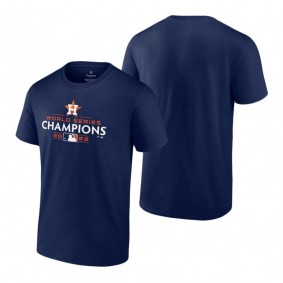 Houston Astros Navy 2022 World Series Champions Champion Logo T-Shirt