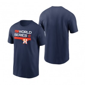 Houston Astros Navy 2022 World Series Authentic Dugout T-Shirt