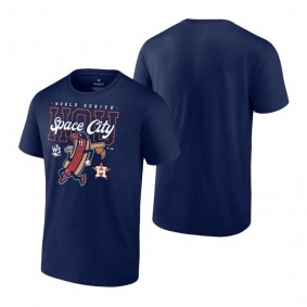 Houston Astros Navy 2022 World Series On To Victory T-Shirt