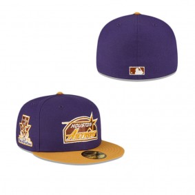 Houston Astros Just Caps Tan Tones 59FIFTY Fitted Hat