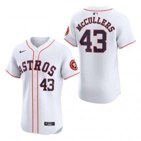 Men's Houston Astros Lance McCullers Jr. White Home Elite Player Jersey