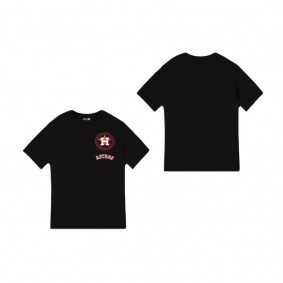 Houston Astros Logo Select Black T-Shirt