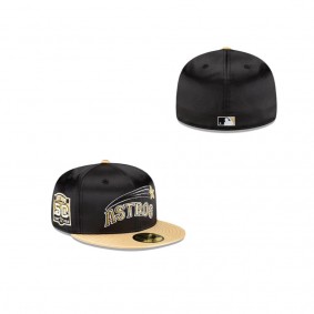 Houston Astros Metallic Gold 59FIFTY Fitted Hat