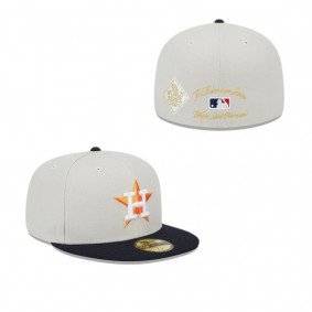 Houston Astros Varsity Letter 59FIFTY Fitted Hat