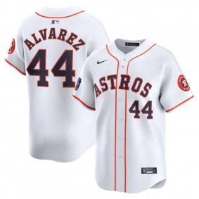 Men's Houston Astros Yordan Alvarez White 2024 MLB World Tour Mexico City Series Home Limited Player Jersey