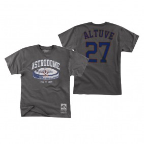 Houston Astros Jose Altuve Gray Stadium Series 2.0 T-Shirt