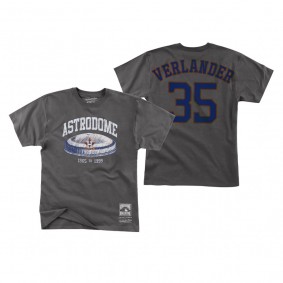 Houston Astros Justin Verlander Gray Stadium Series 2.0 T-Shirt