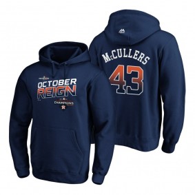 Houston Astros Lance McCullers Navy 2019 AL West Division Champions Locker Room Pullover Hoodie