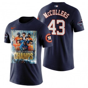 Houston Astros Lance McCullers Navy 2022 World Series Champions Graphic T-Shirt