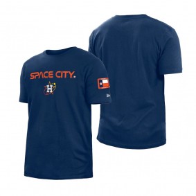 Houston Astros Navy 2022 City Connect Team T-shirt