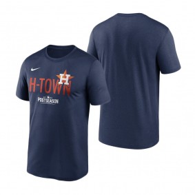 Men's Houston Astros Navy Dugout T-Shirt 2021 Postseason