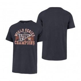 Men's Houston Astros Navy Franklin Local T-Shirt 2022 World Series Champions