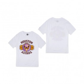 Men's Houston Astros White T-Shirt Icy Pop