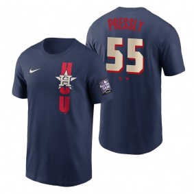 Houston Astros Ryan Pressly Navy 2021 MLB All-Star Game T-Shirt