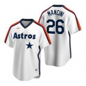 Houston Astros Trey Mancini Nike White Cooperstown Collection Home Jersey