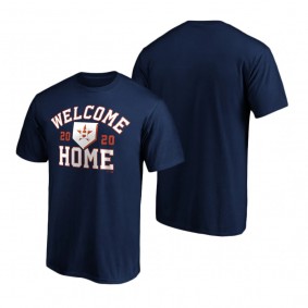 Houston Astros Navy T-Shirt Welcome Home