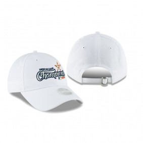 Women's Houston Astros White 2019 American League Champions 9FORTY Adjustable Hat