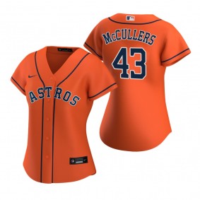 Women's Houston Astros Lance McCullers Nike Orange 2020 Replica Alternate Jersey