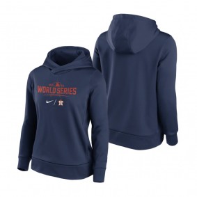 Women's Houston Astros Navy 2021 World Series Authentic Dugout Hoodie