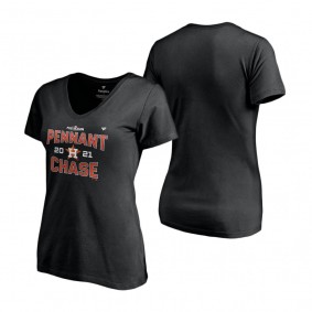 Houston Astros Black 2021 Division Series Winner T-Shirt Women's