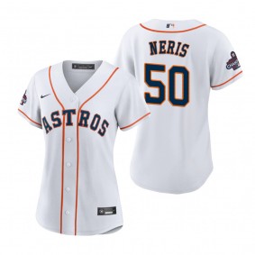 Women's Houston Astros Hector Neris White 2022 World Series Champions Replica Jersey