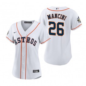 Women's Houston Astros Trey Mancini White 2022 World Series Replica Jersey