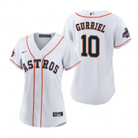 Women's Houston Astros Yuli Gurriel White 2022 World Series Champions Replica Jersey