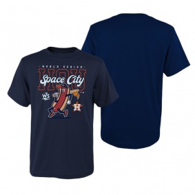 Youth Houston Astros Navy On To Victory T-Shirt 2022 World Series