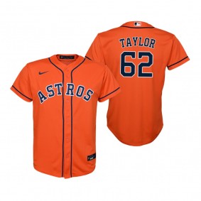 Youth Houston Astros Blake Taylor Nike Orange Replica Alternate Jersey